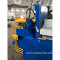 Automatisk hydraulisk avfall rustfritt stål baler maskin